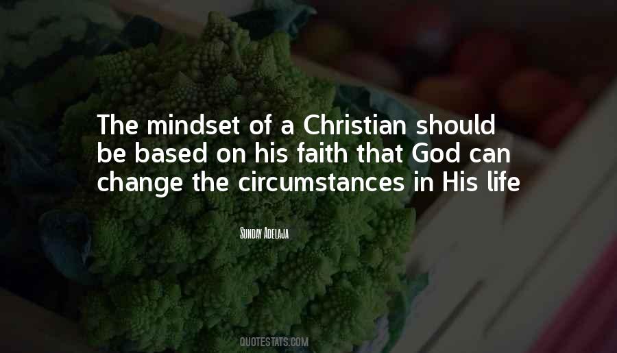Quotes About Christian Circumstances #466549