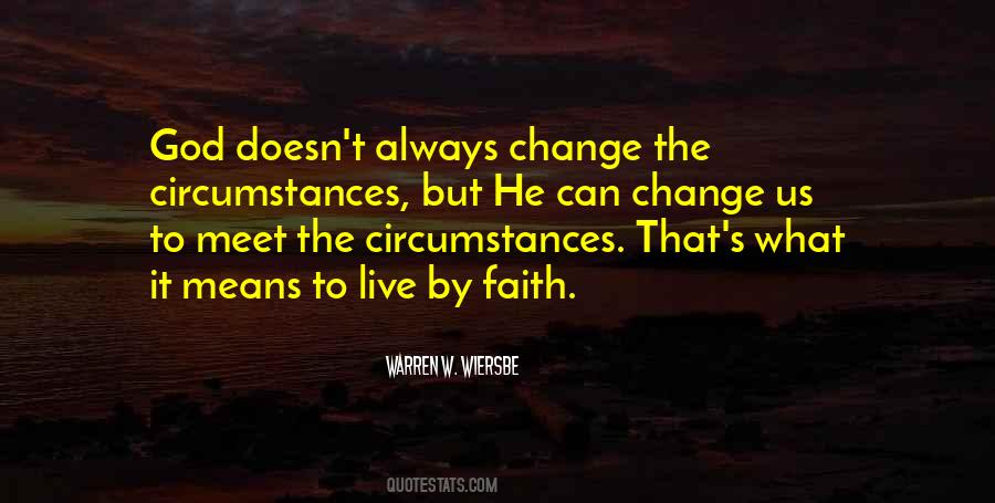 Quotes About Christian Circumstances #540296