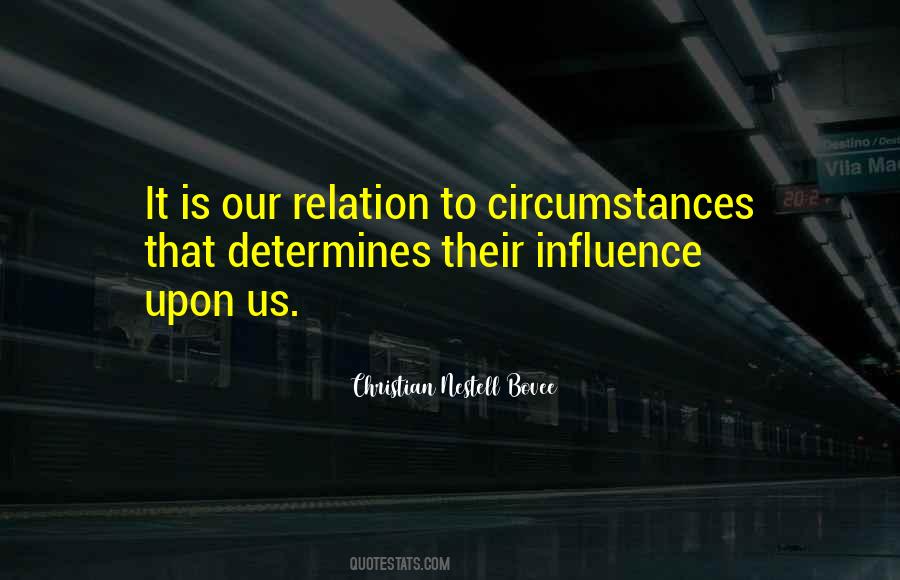 Quotes About Christian Circumstances #82620