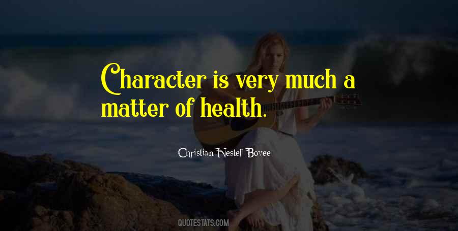 Quotes About Christian Character #148421