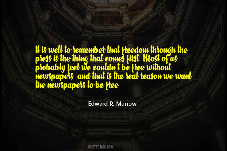 Murrow Quotes #733339