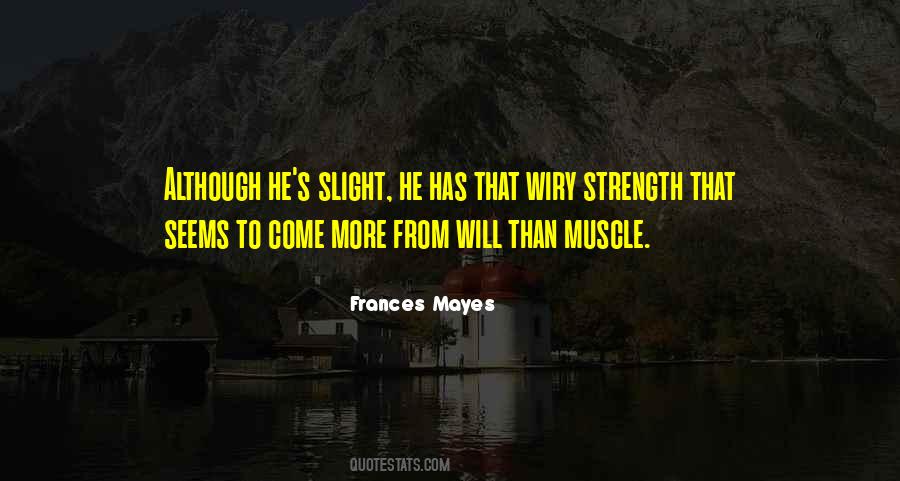 Muscle And Strength Quotes #1673742