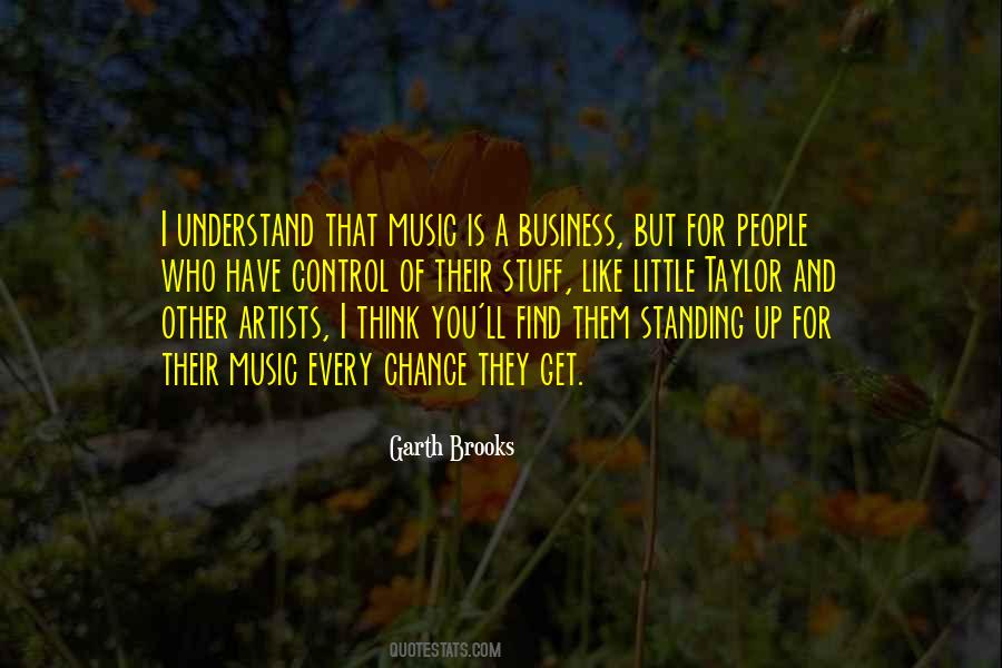 Music And Business Quotes #399414