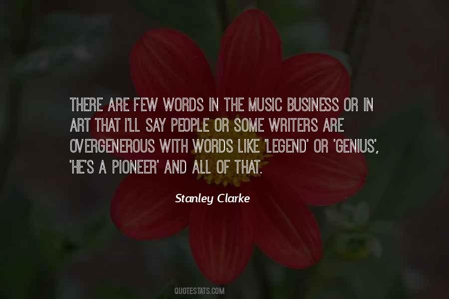 Music And Business Quotes #416311