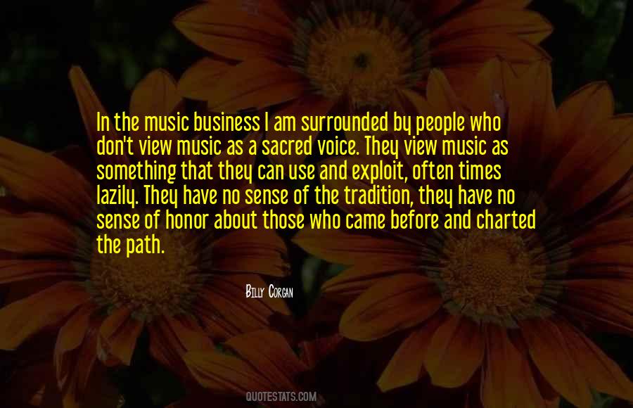 Music And Business Quotes #619422