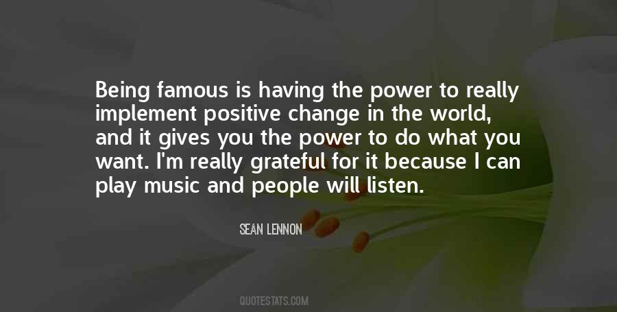 Music And Power Quotes #233557