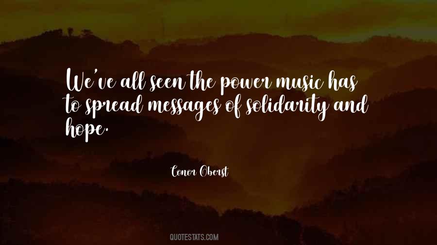 Music And Power Quotes #660157