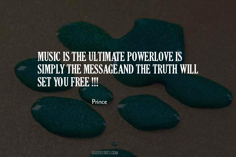 Music And Power Quotes #776141