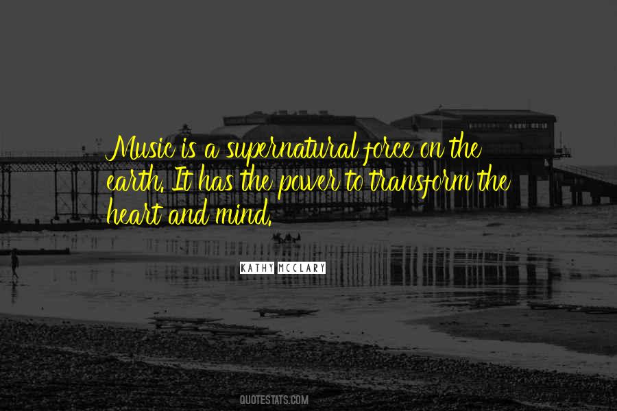 Music And Power Quotes #890316