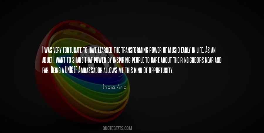 Music And Power Quotes #951599