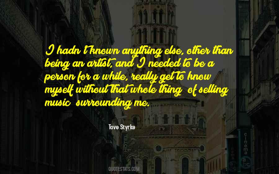 Music Artist Quotes #223012