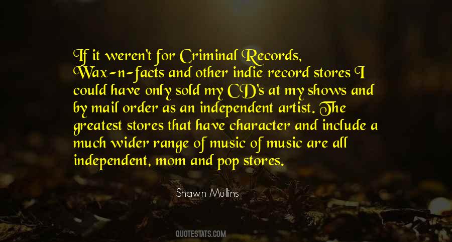 Music Artist Quotes #237226