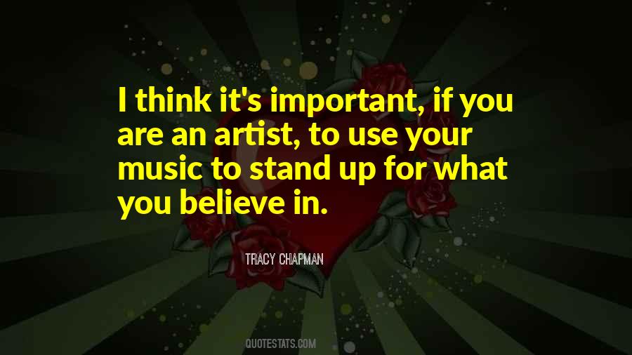 Music Artist Quotes #311968