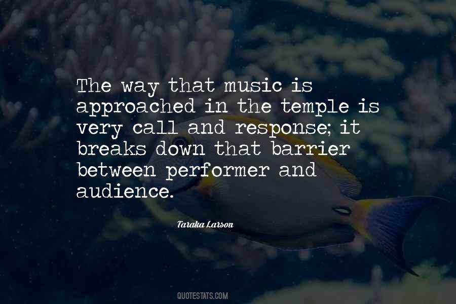 Music Audience Quotes #281168