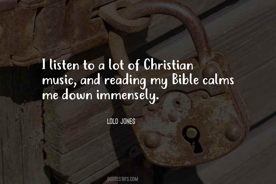 Music Christian Quotes #124884