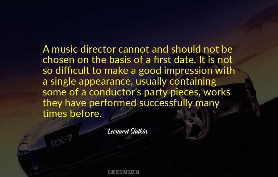 Music Director Quotes #571222