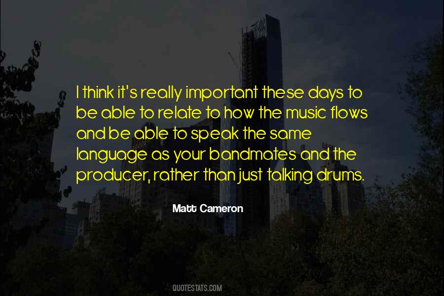 Music Drums Quotes #397518