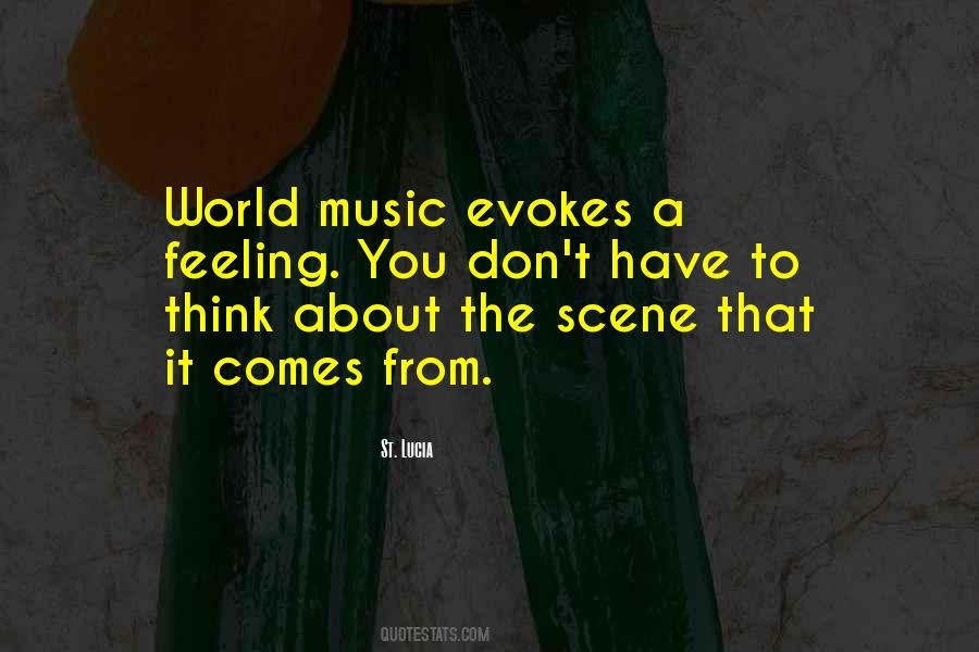 Music Evokes Quotes #305968