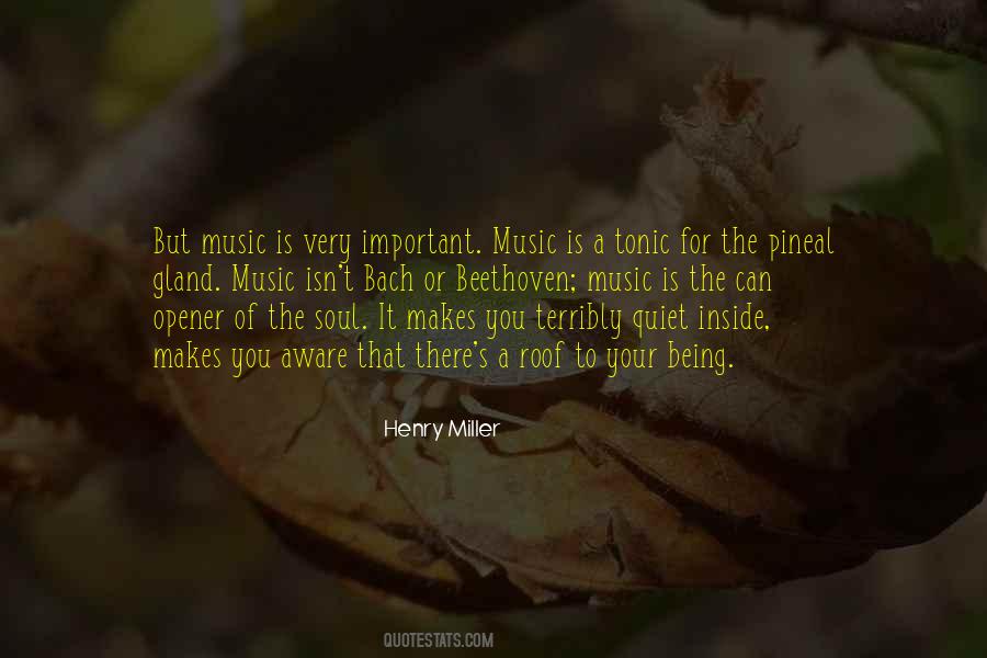 Music For The Soul Quotes #699787