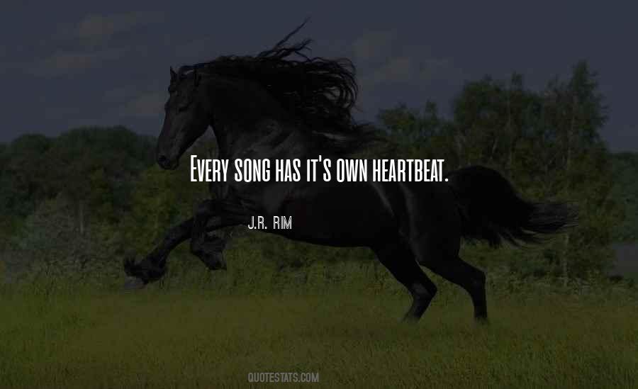 Music Heartbeat Quotes #502369