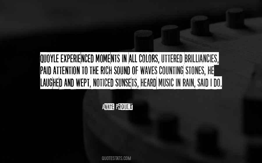 Music In The Rain Quotes #1252869
