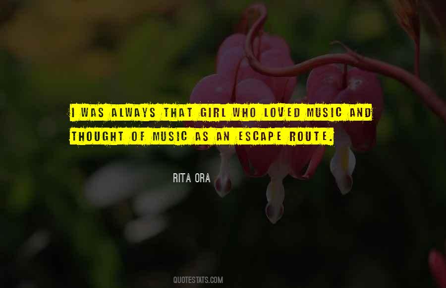 Music Is My Escape Quotes #47982
