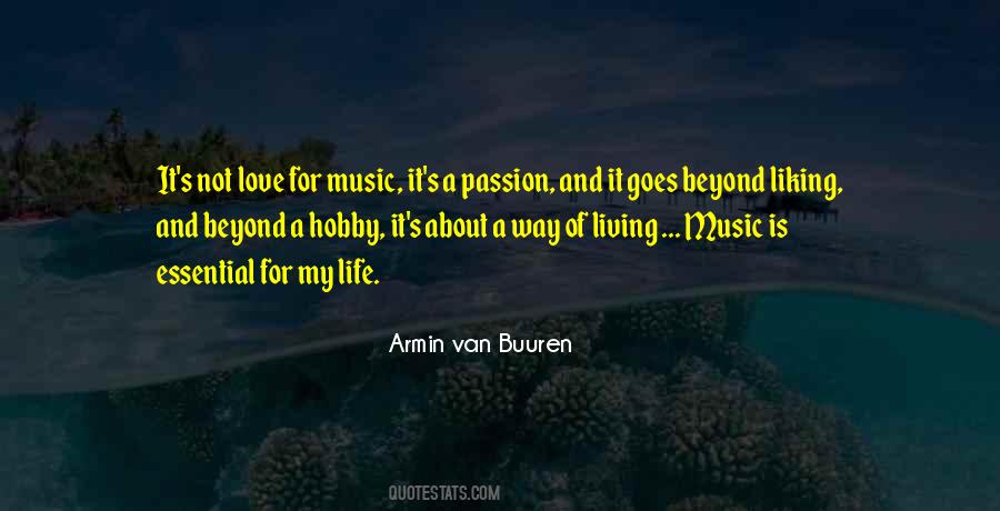 Music Is My Passion Quotes #1069285