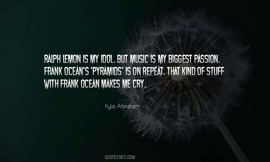 Music Is My Passion Quotes #354608