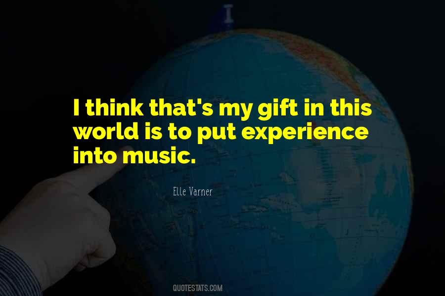 Music Is My World Quotes #1144324