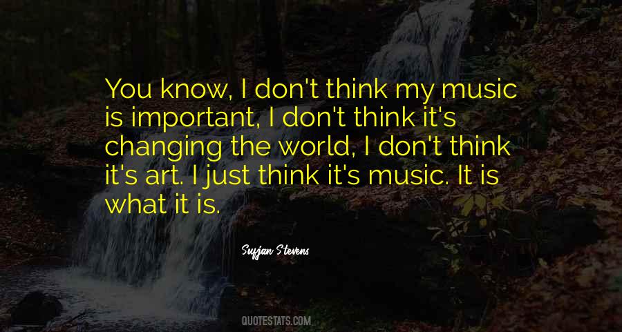 Music Is My World Quotes #1451710