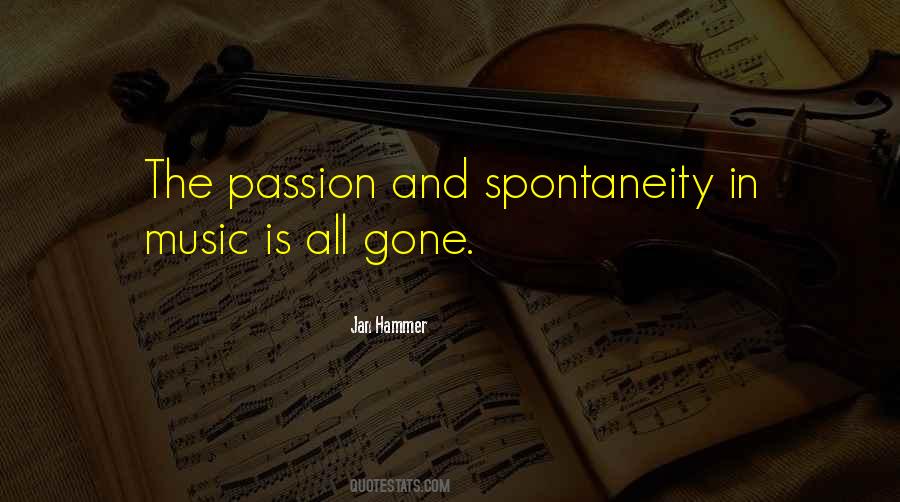 Music Is Passion Quotes #718645