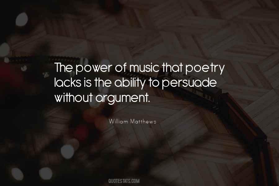 Music Is Power Quotes #1237914