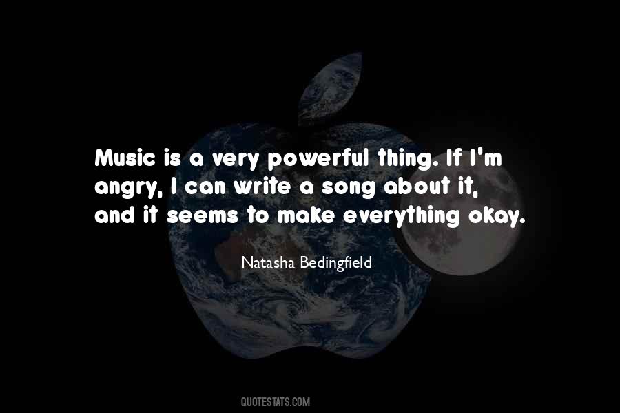 Music Is Powerful Quotes #1728289
