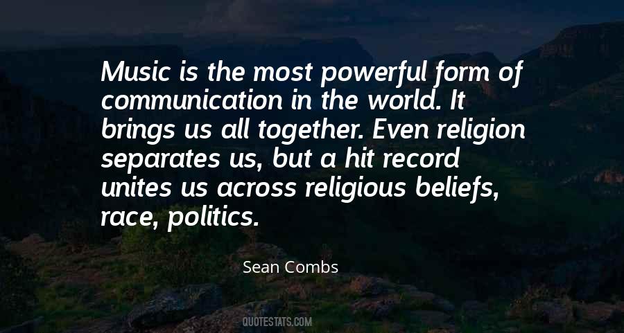 Music Is Powerful Quotes #265459