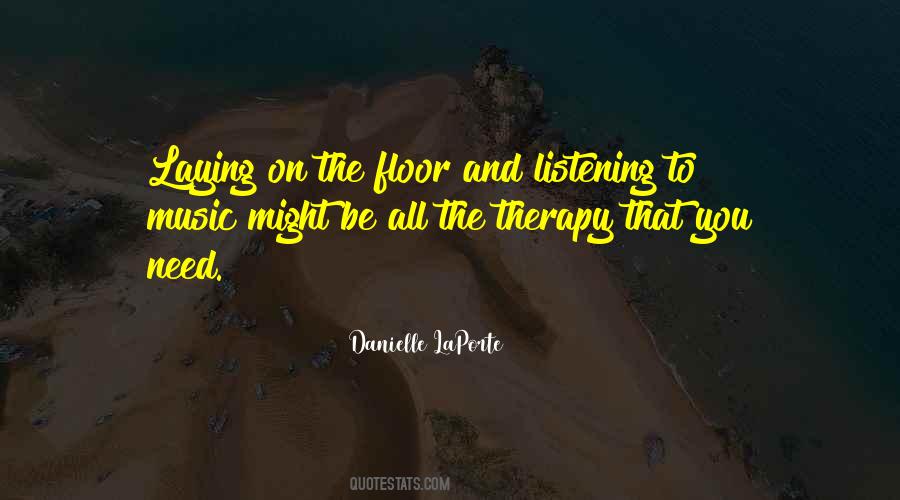 Music Is Therapy Quotes #52159