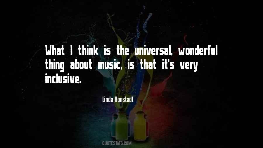 Music Is Universal Quotes #1621728