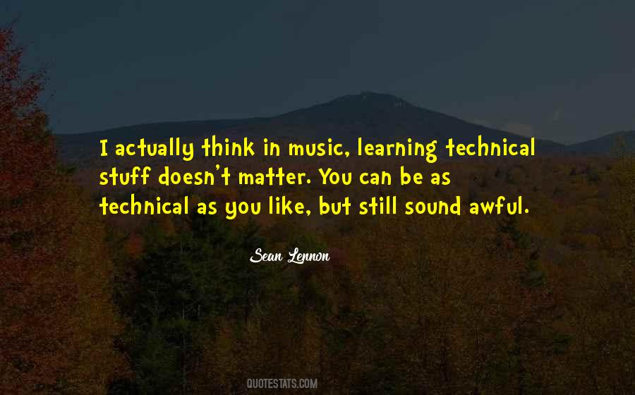 Music Learning Quotes #1170857