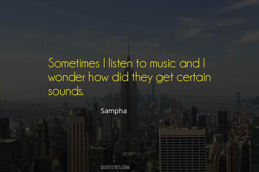 Music Listen Quotes #101867