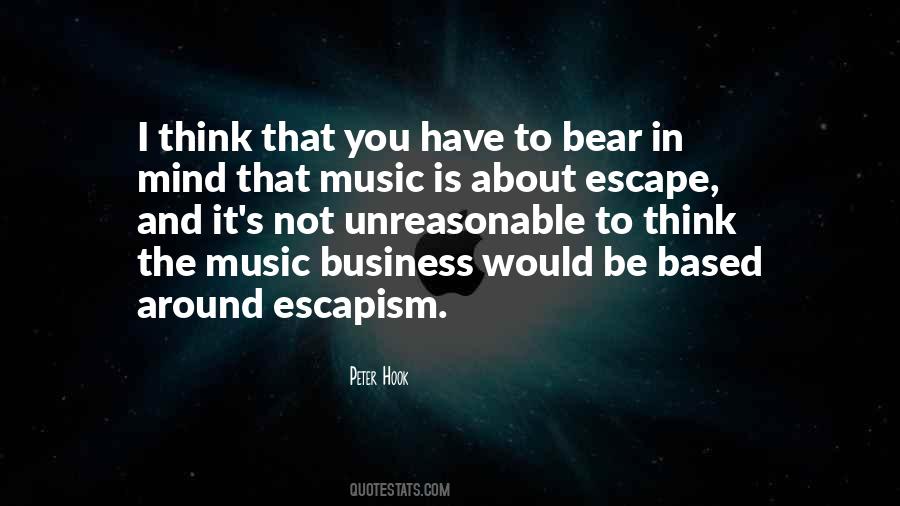 Music My Escape Quotes #1450836
