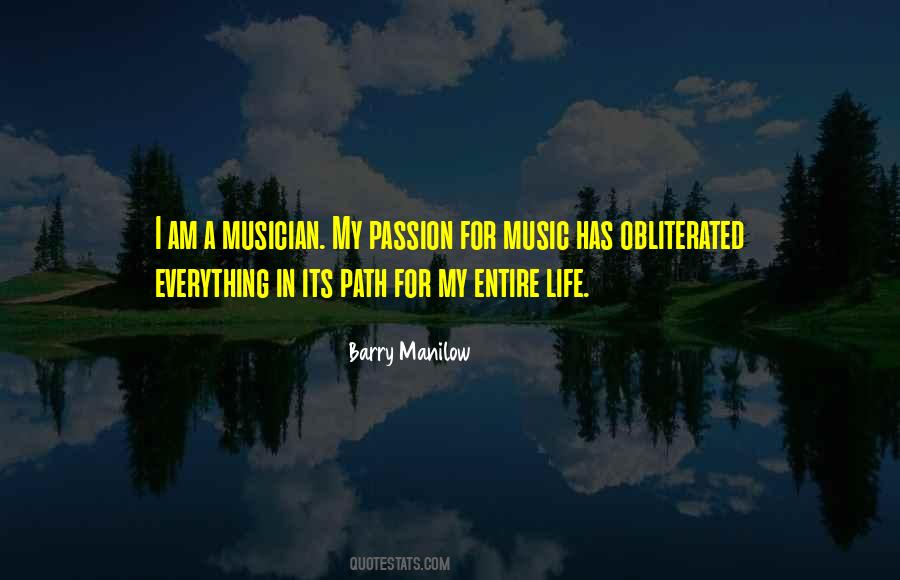 Music My Passion Quotes #1274737