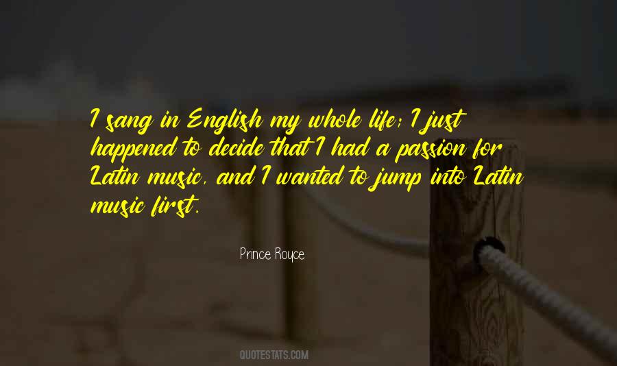 Music My Passion Quotes #1403691