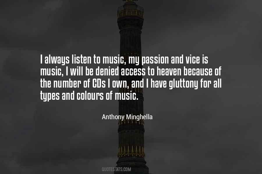 Music My Passion Quotes #16032