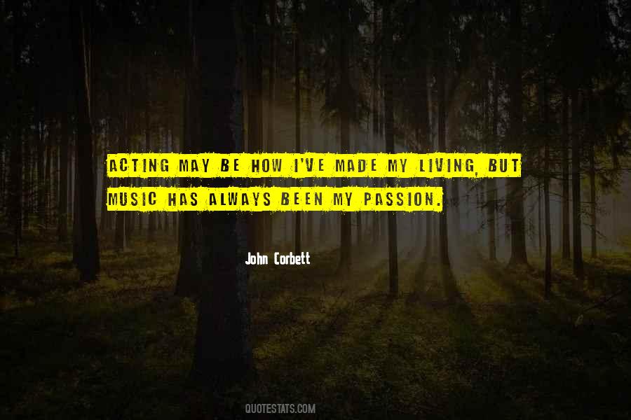 Music My Passion Quotes #1844799
