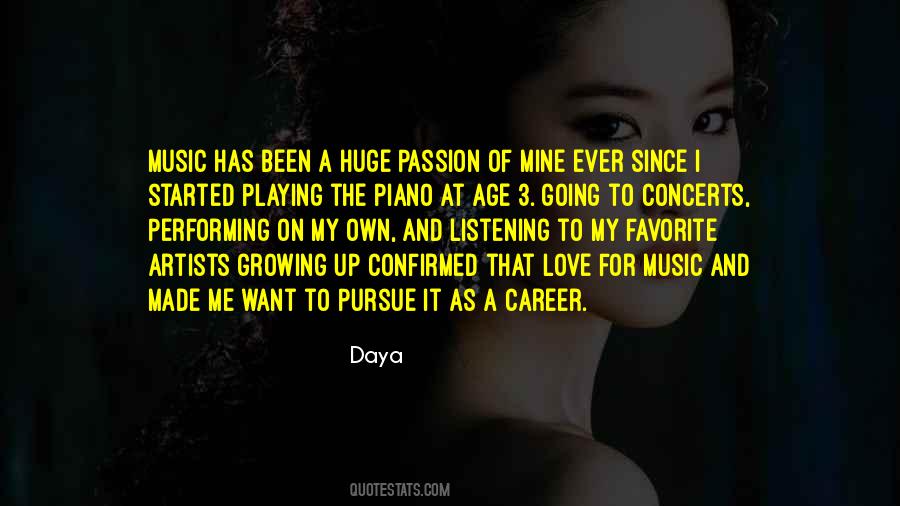 Music My Passion Quotes #292583