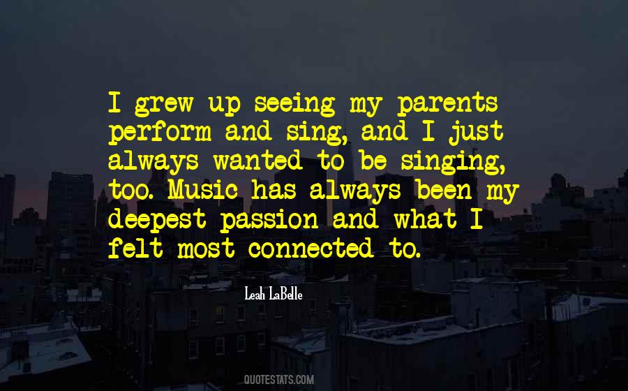 Music My Passion Quotes #375471