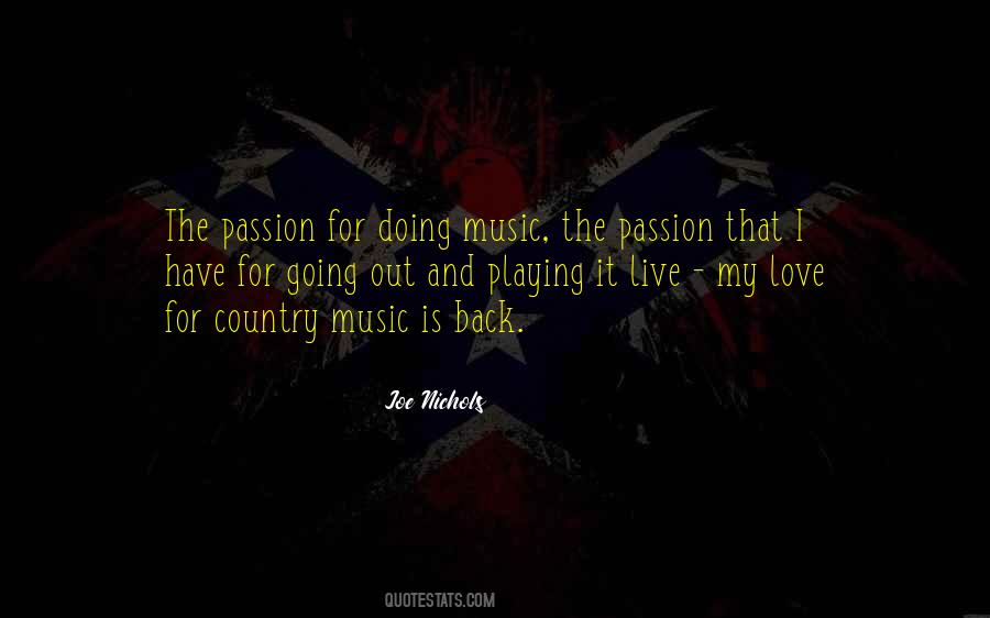 Music My Passion Quotes #791767