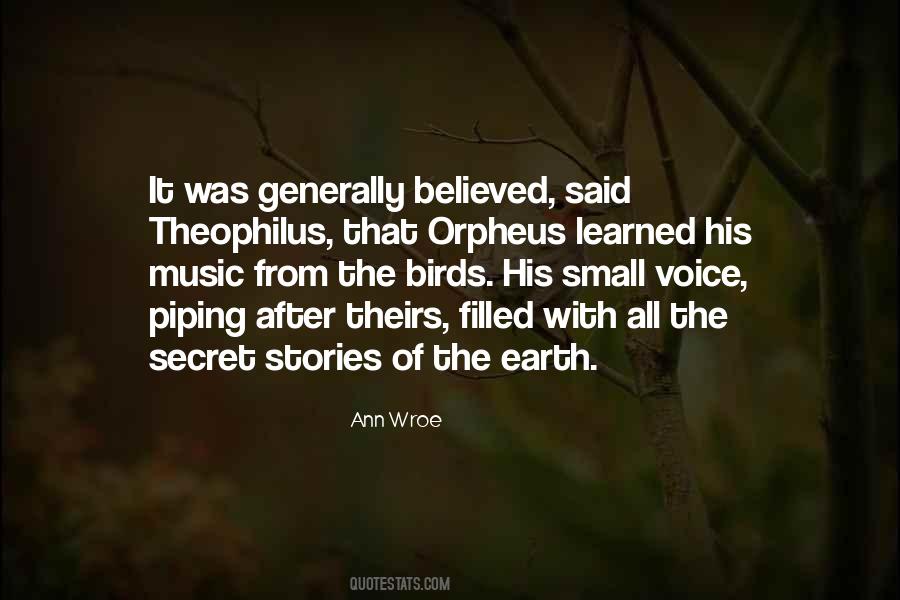 Music Of The Earth Quotes #246730