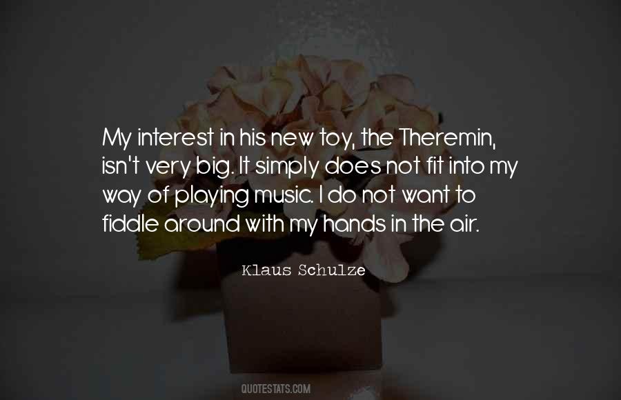 Music Playing Quotes #32423