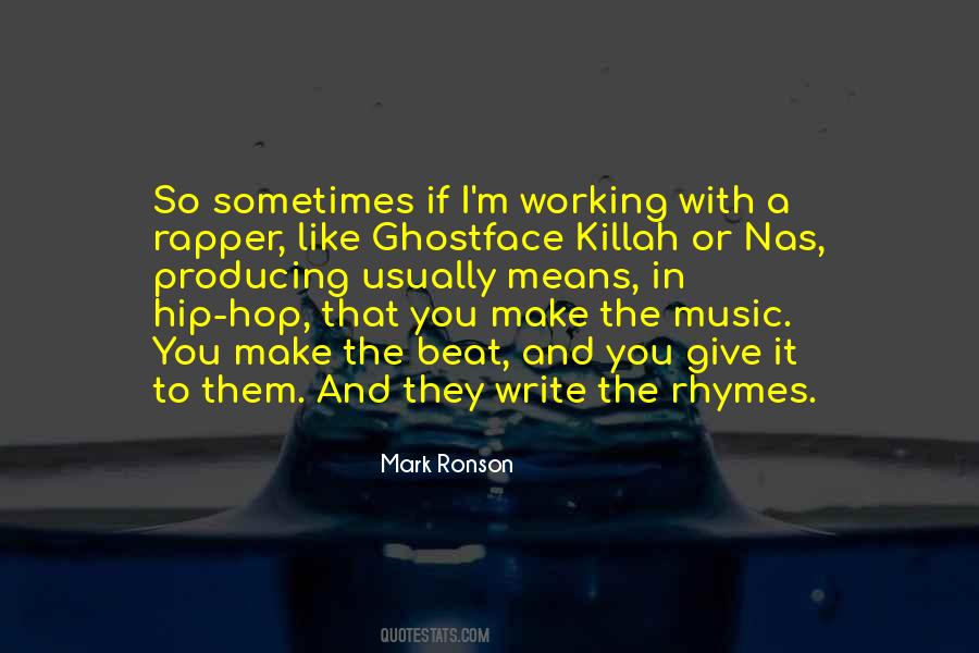 Music Producing Quotes #1009370