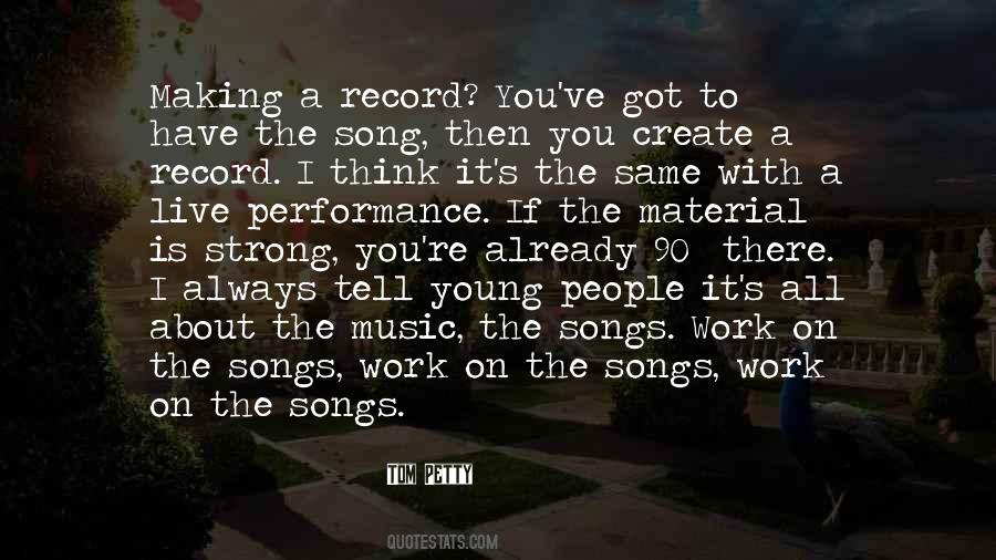 Music Record Quotes #145845